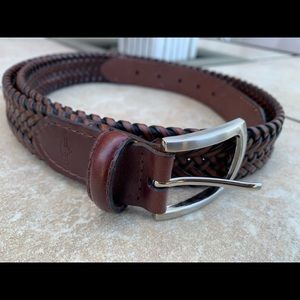 Dockers braided leather belt